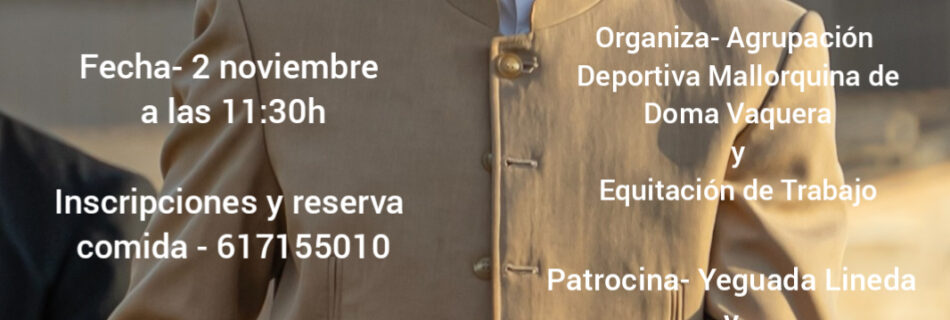Equitación Trabajo 2 de Nov 24